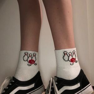 Vintage Bowling Socks